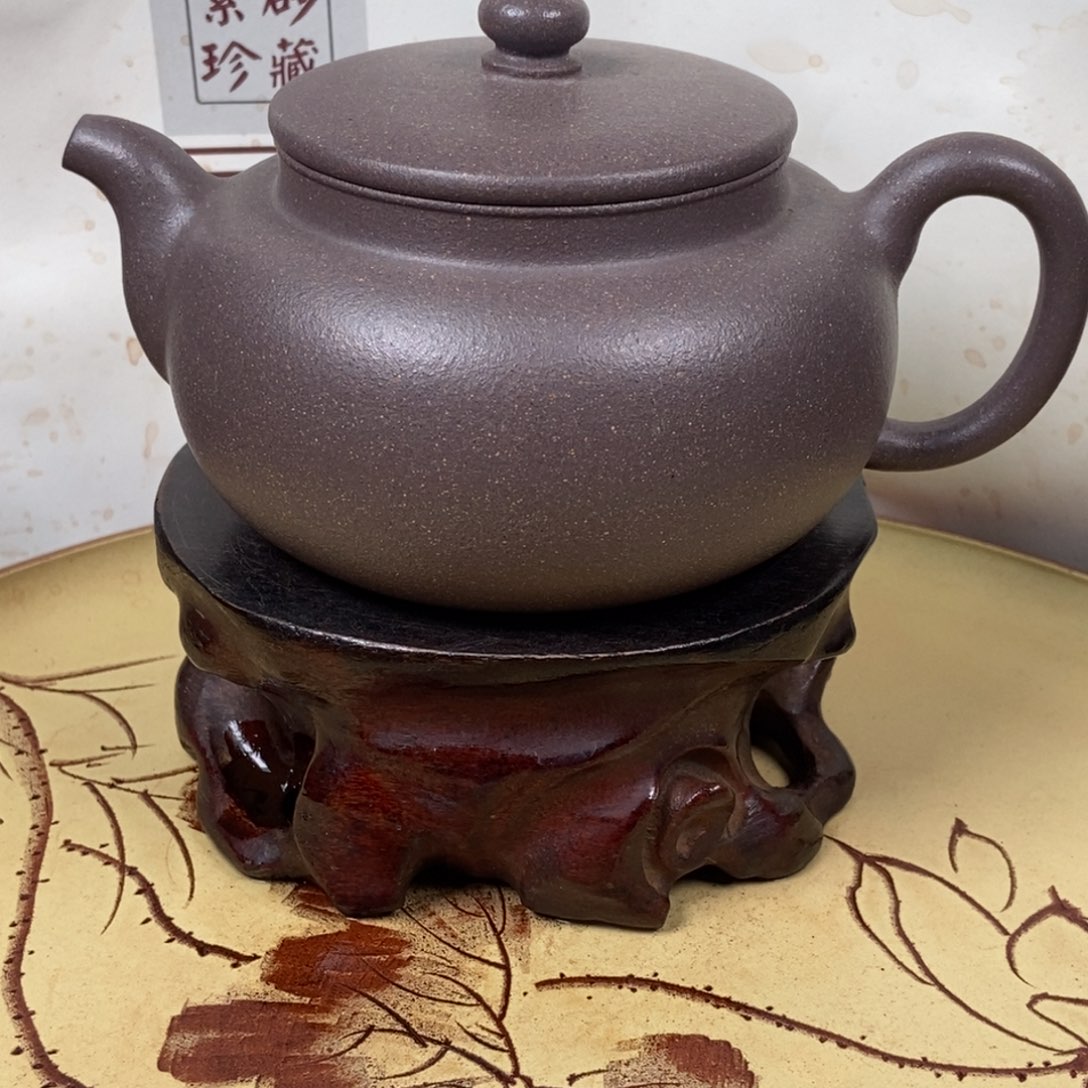 紫砂茶壶老天青260 容量宜兴紫砂壶