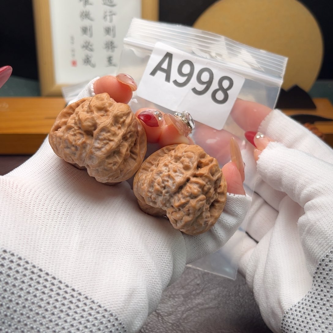 文玩核桃把件39蛙a 998