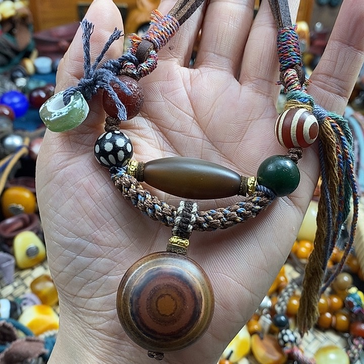 玛瑙/玉髓项链未镶嵌项链