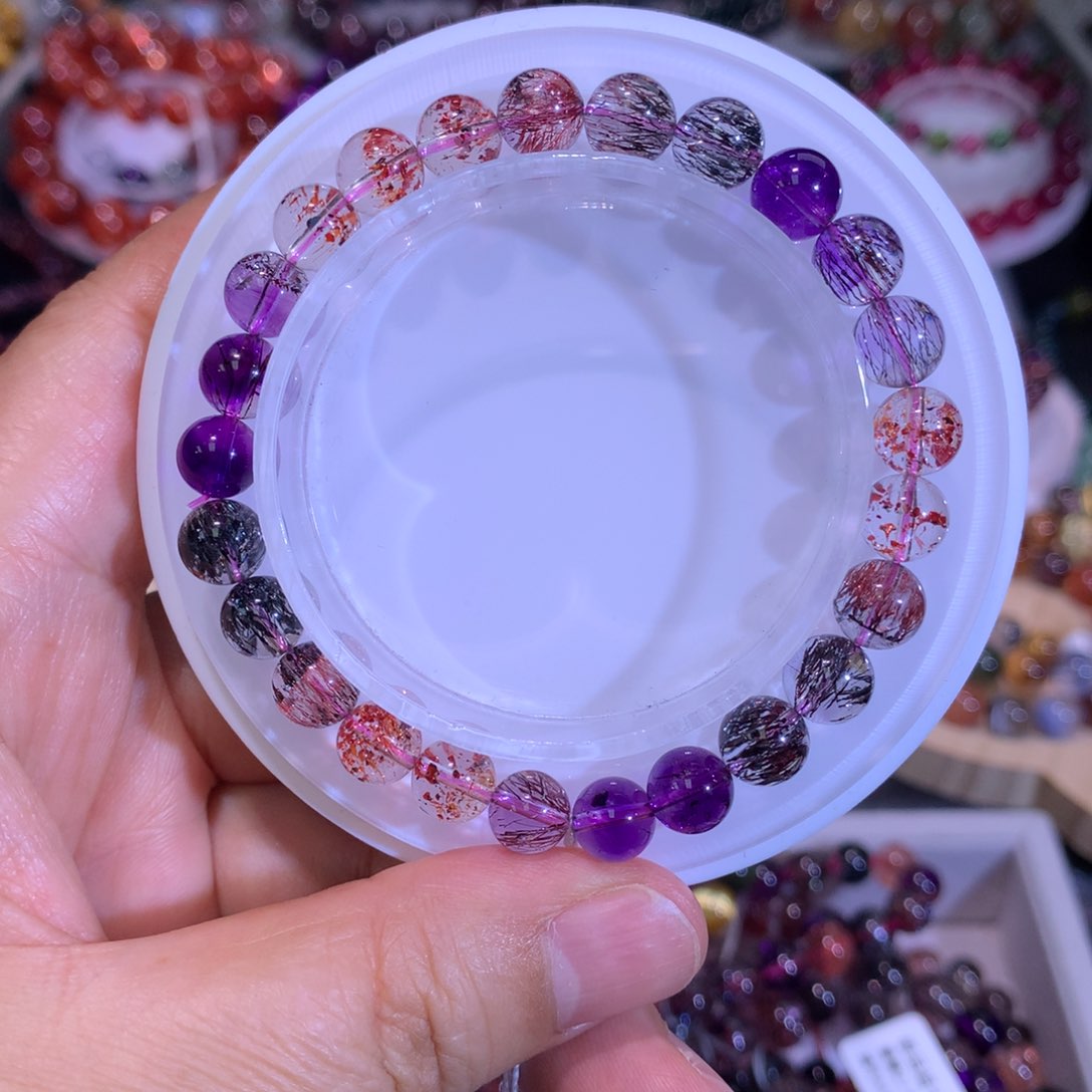 水晶手链未镶嵌7毫米