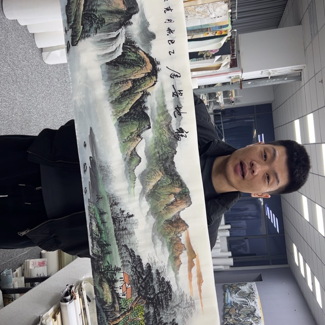 国画纯手绘字画宣纸