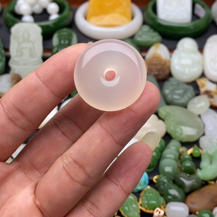 玛瑙/玉髓未镶嵌吊坠(不含链)
