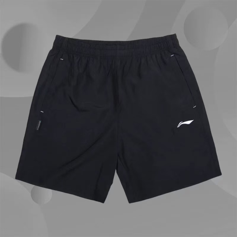 Lining/李宁正品男子训练健身透气凉爽速干休闲运动短裤YKST061