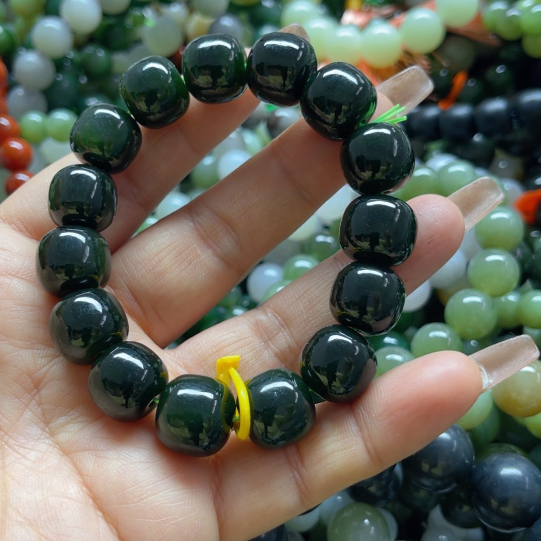 和田玉手链未镶嵌