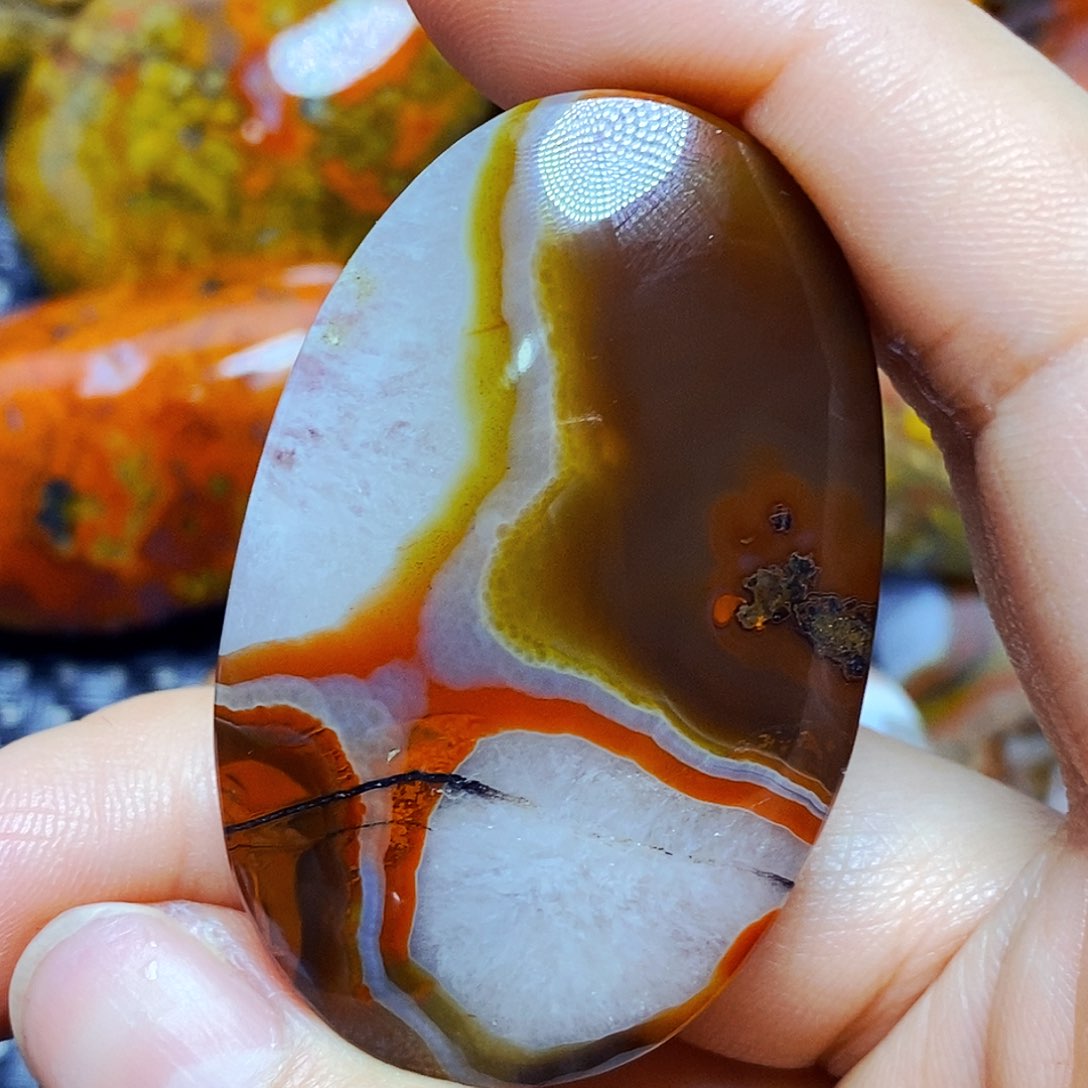 未镶嵌颈饰玛瑙/玉髓