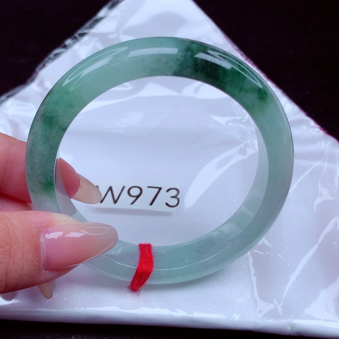 翡翠未镶嵌手镯天然缅甸翡翠A货玉手镯