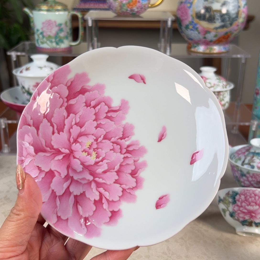 纯手工手绘 高端茶器