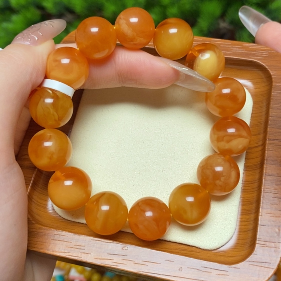 【闪购商品】未镶嵌蜜蜡手链手串