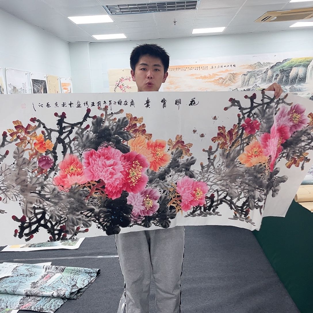国画宣纸国画纯手绘字画