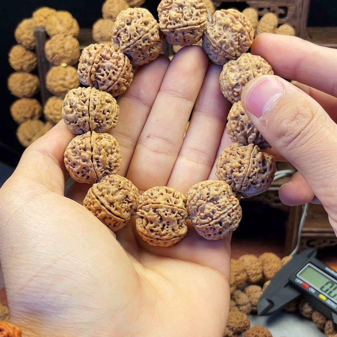 金刚菩提吊坠25双龙