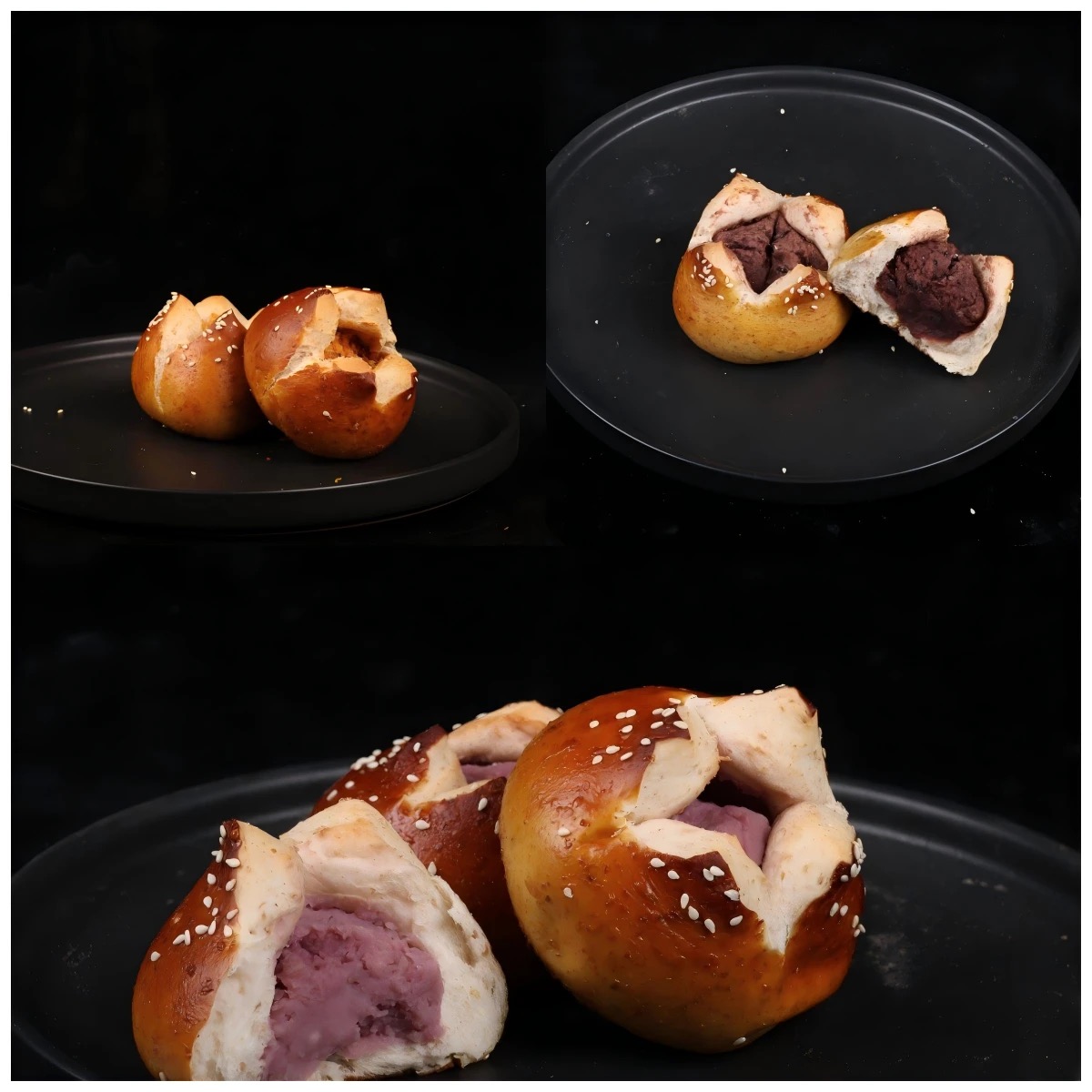 谷麦秋实手工面包全麦海苔肉松猪肉脯碱水球代餐控糖饱腹粗粮面包