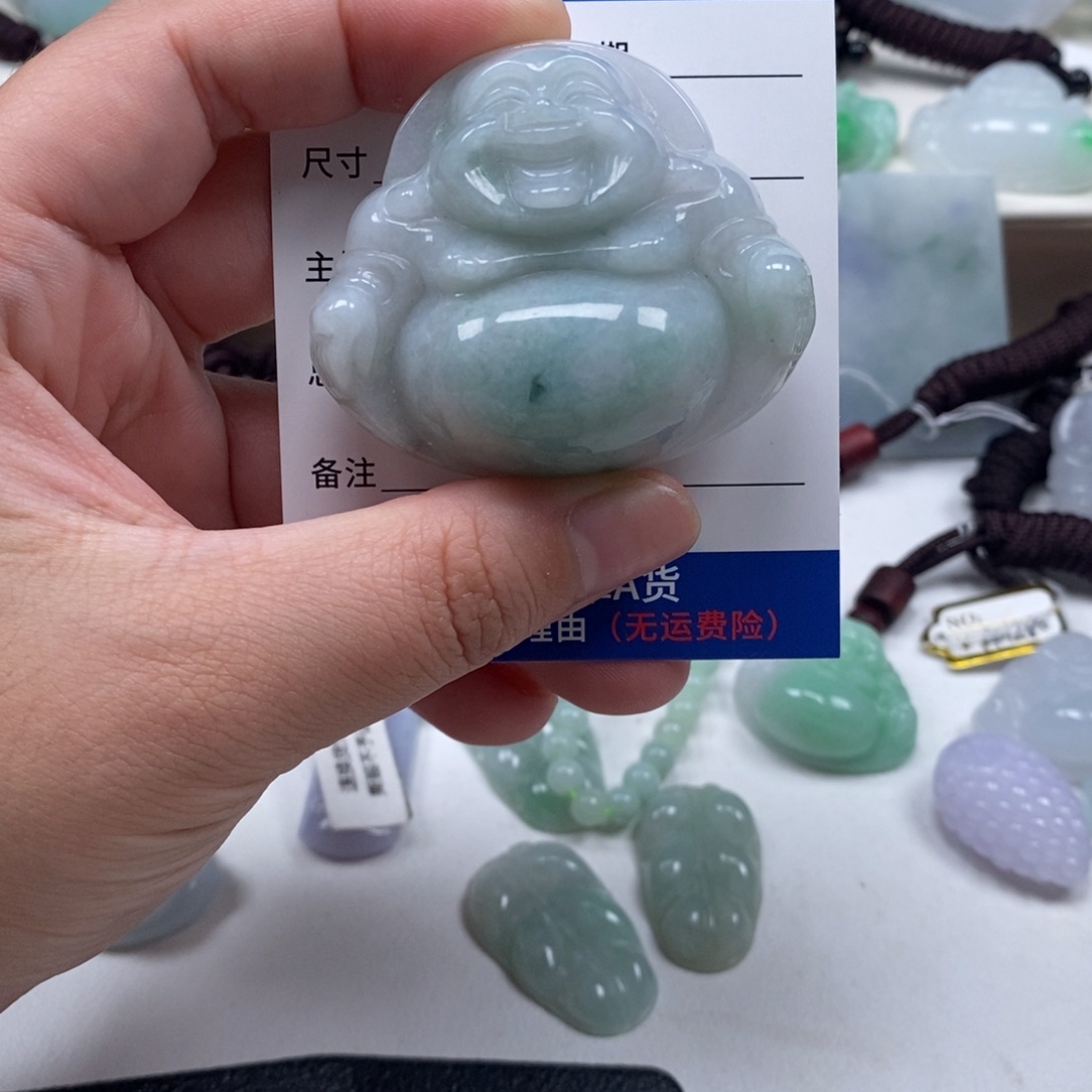 翡翠未镶嵌颈饰天然翡翠