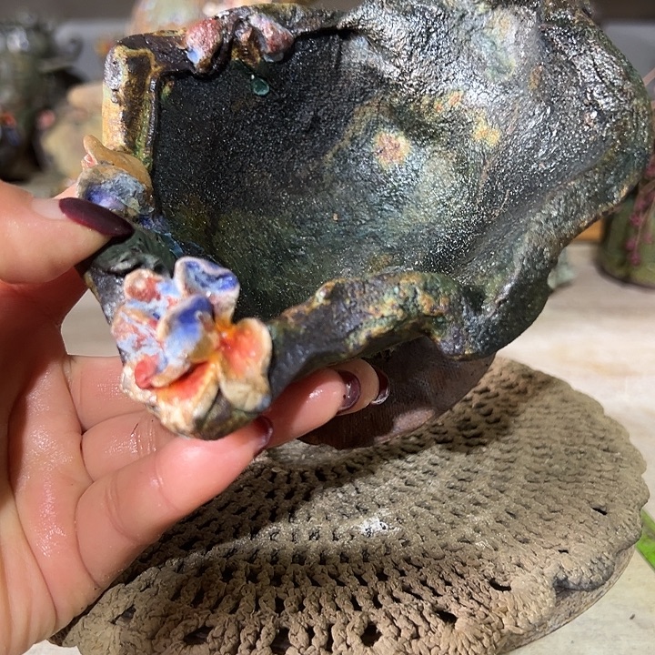 无孔新店福利手工粗陶高温