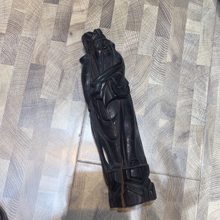 木头茶道具摆件摆件有瑕疵