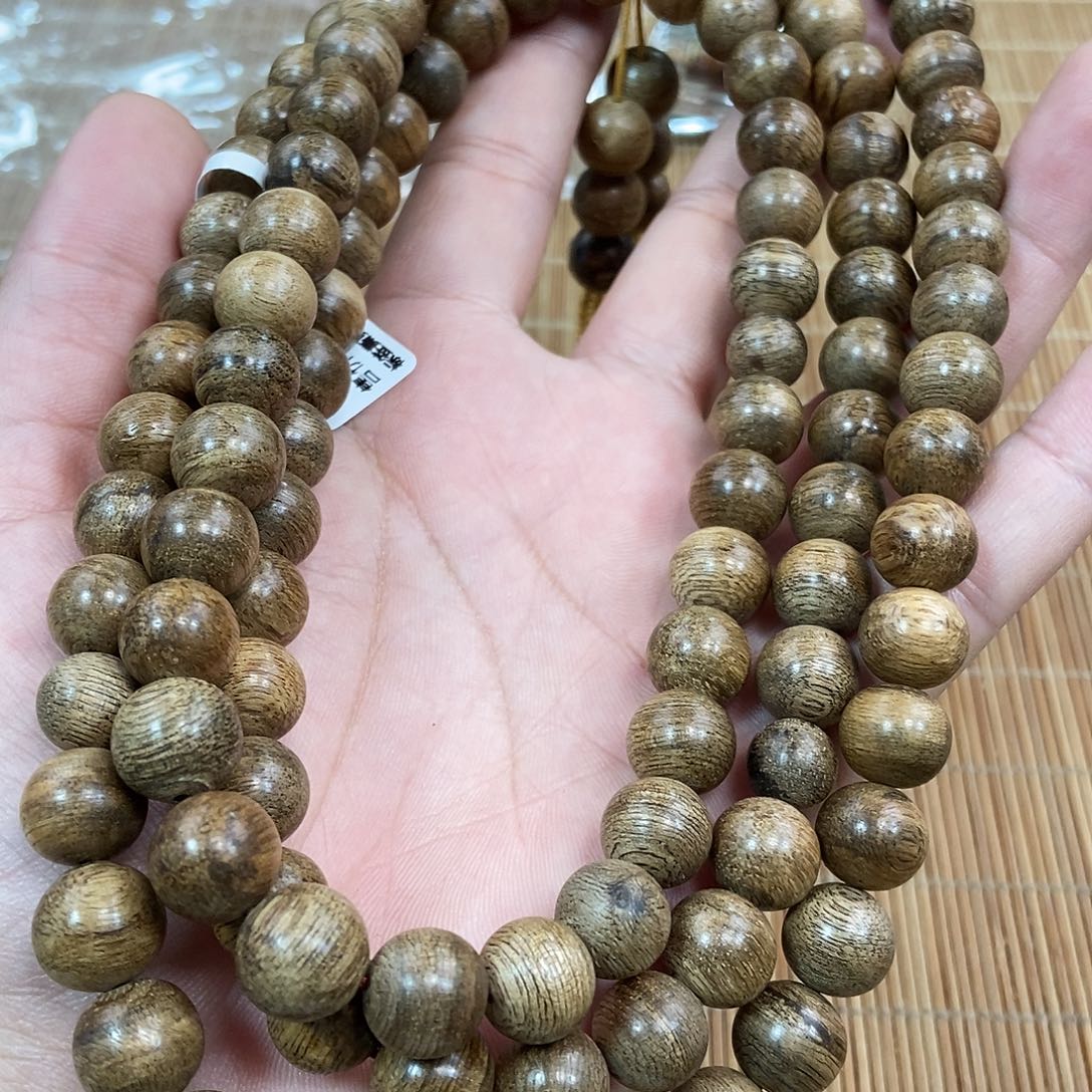 手串沉香芽庄黑棋1.0✖️108颗