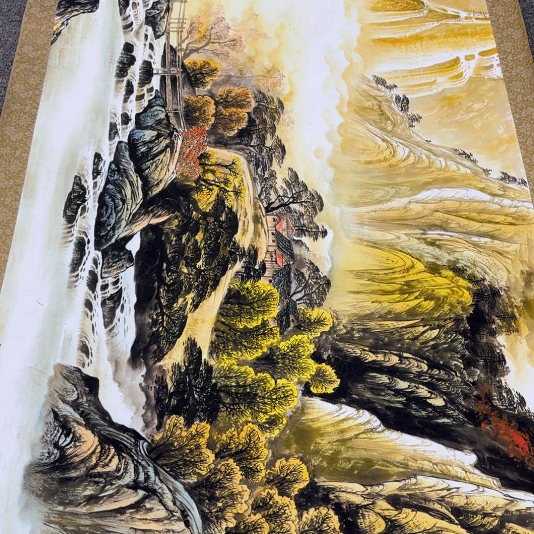 QC原创横山水作品！带证书！限购一单 