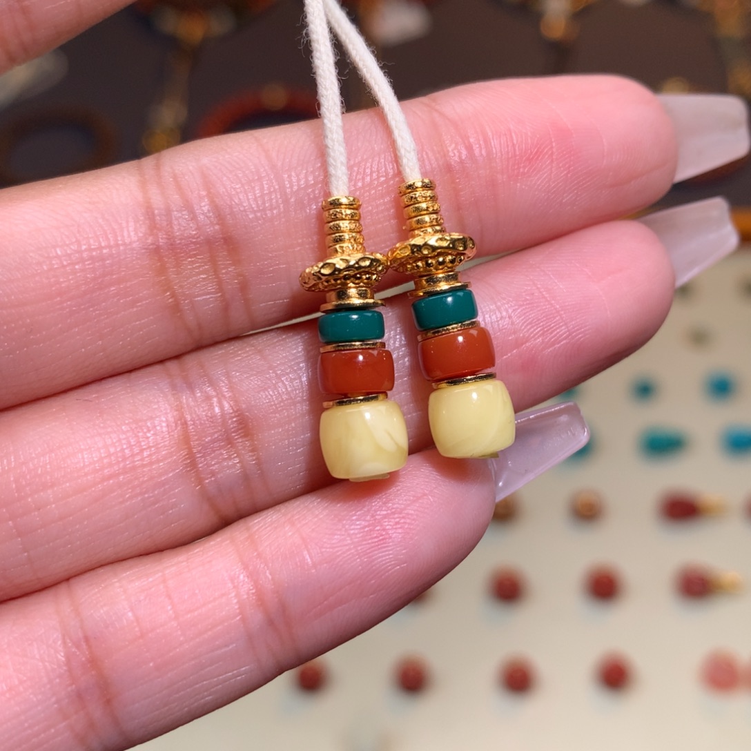 南红玛瑙未镶嵌颈饰