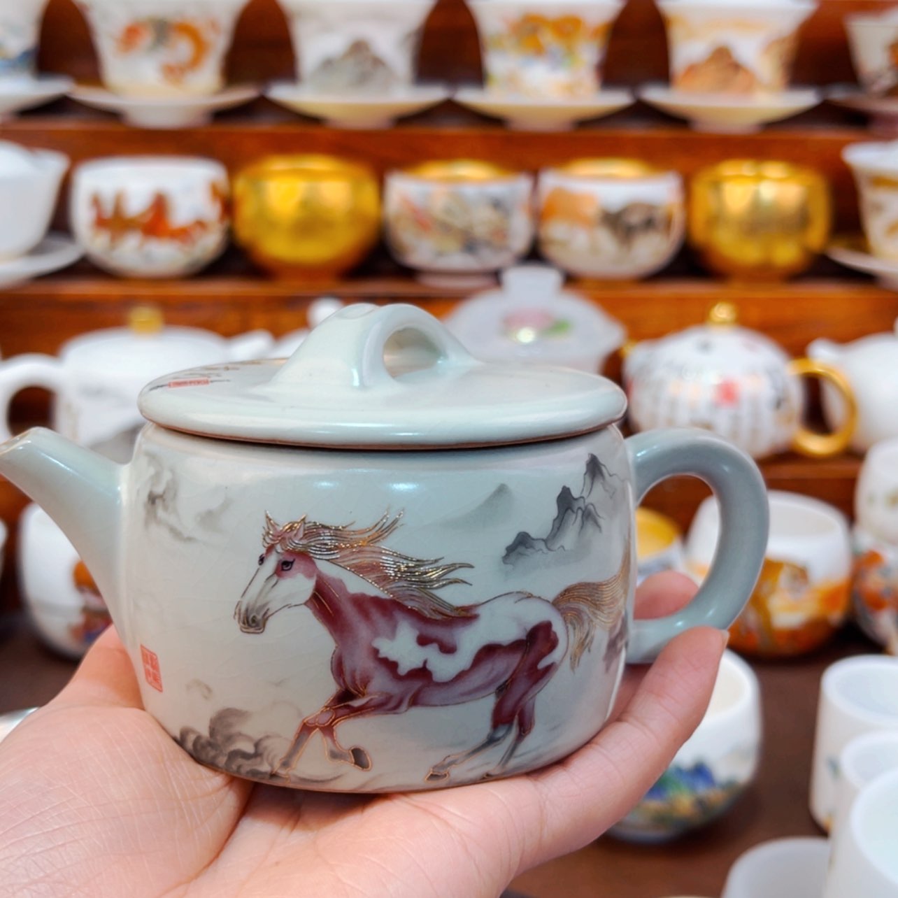 【闪购商品】高货羊脂玉瓷陶瓷茶具