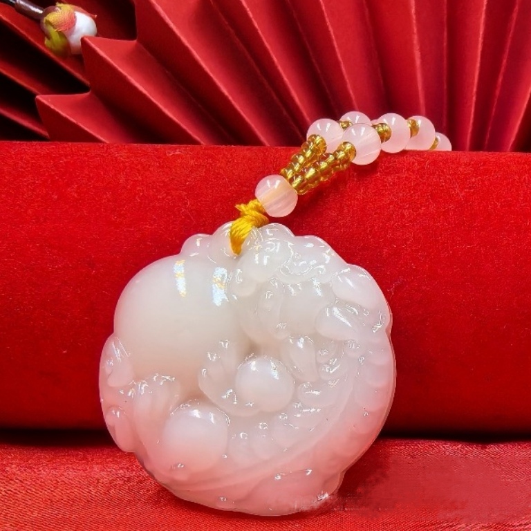 【港奢珠宝】高定貔貅新中式典藏平安吊坠-无礼盒