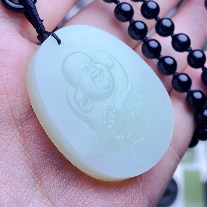 和田玉吊坠(不含链)未镶嵌