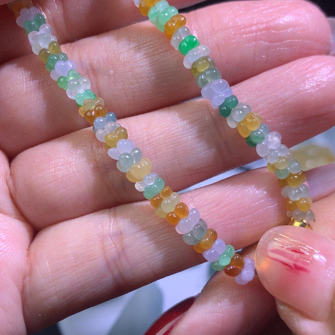 定制翡翠未镶嵌阿*美丽