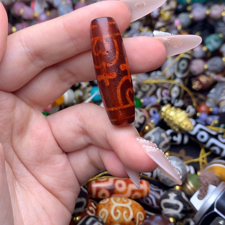 玛瑙/玉髓未镶嵌发一条