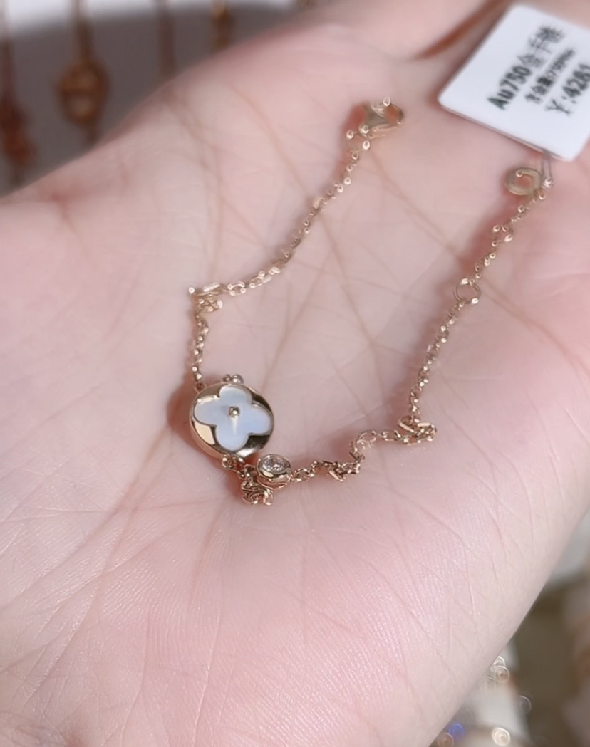 18k金手链，经典款