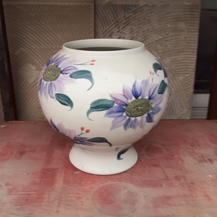 微瑕景德镇手工陶瓷花瓶