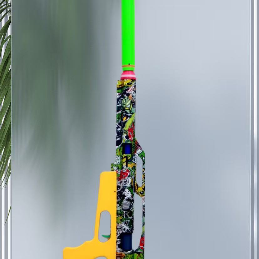 3D打印后握中握短握燕尾模型玩具居家摆件