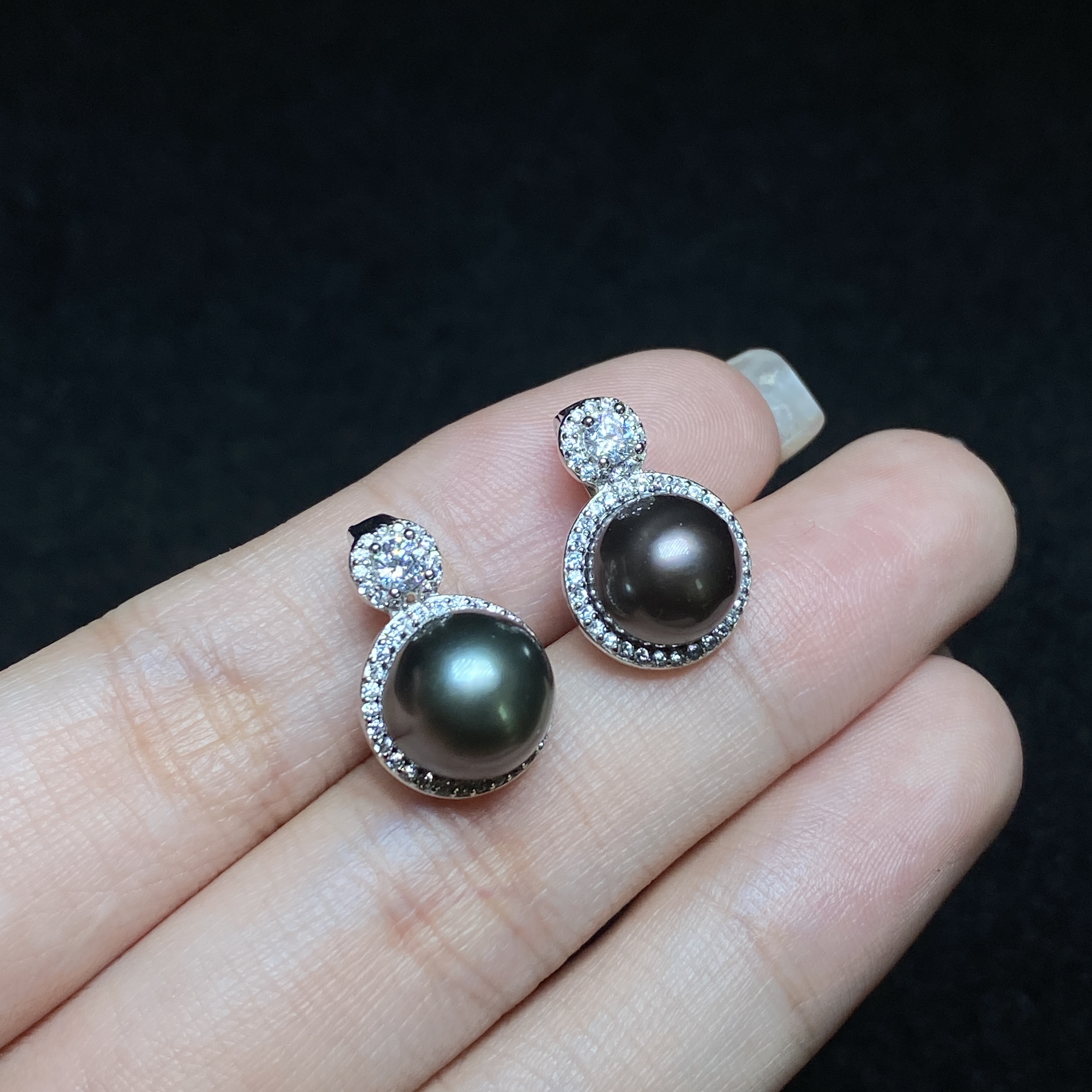 【小北好物】S925银海水珍珠吊坠约8.5mm+【多样性发一件】QJ12X58