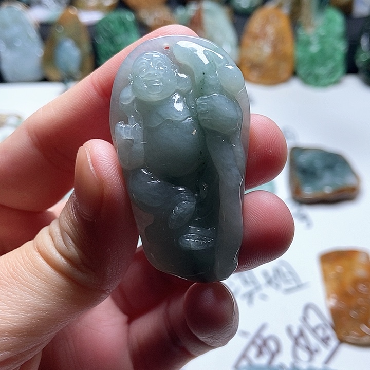 翡翠未镶嵌颈饰翡翠a货