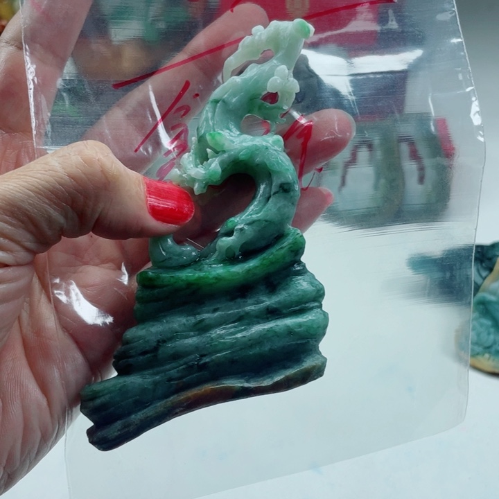 定制翡翠未镶嵌毛货