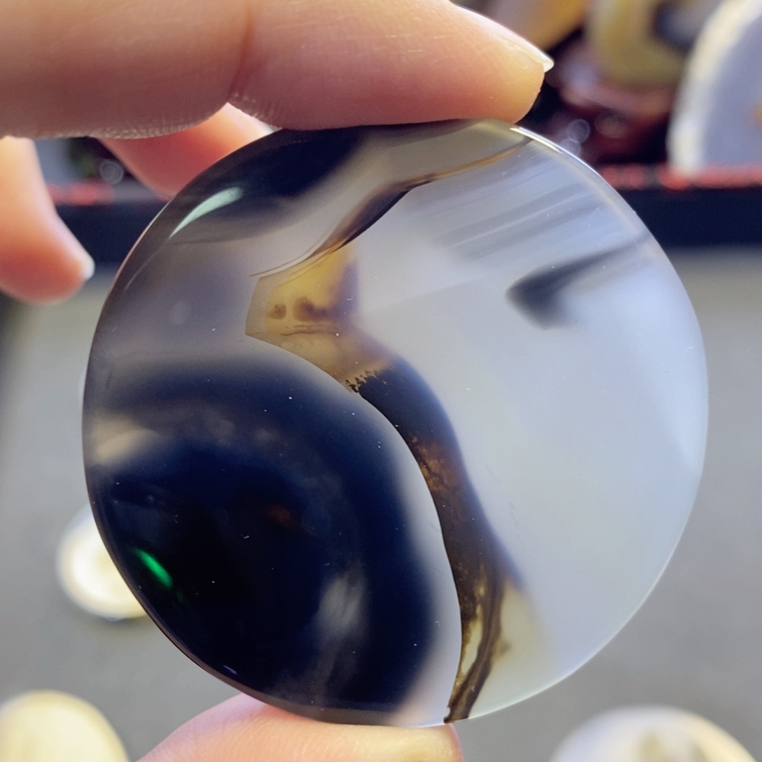 玛瑙/玉髓颈饰未镶嵌编号15 