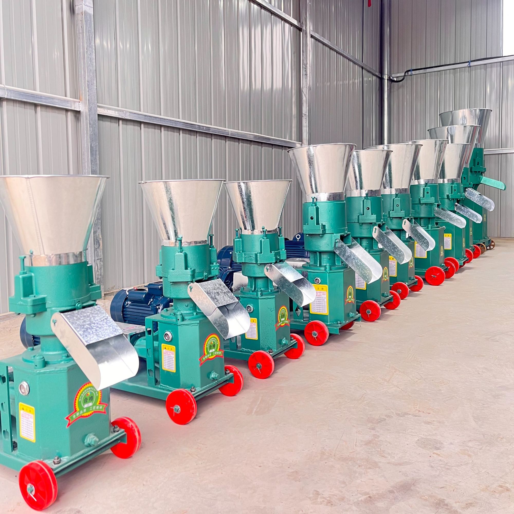 【直播间专用】各类养殖设备饲料颗粒机铡草机牧草打浆机粉碎机