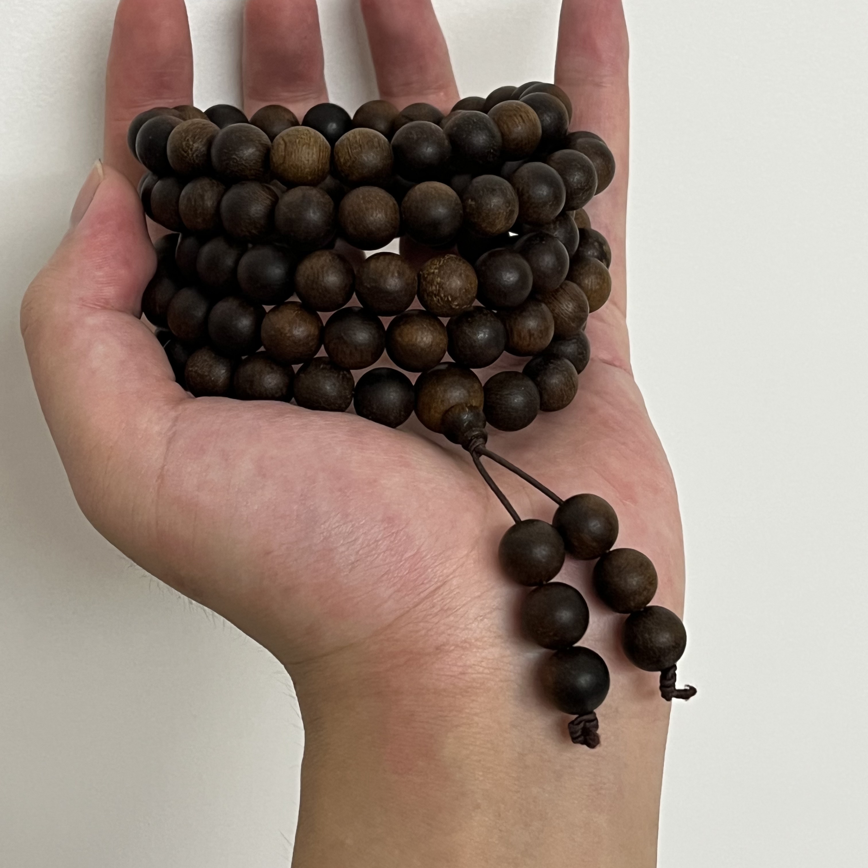 沉水多圈文玩木串手串高级男女款108颗（10mm）81克