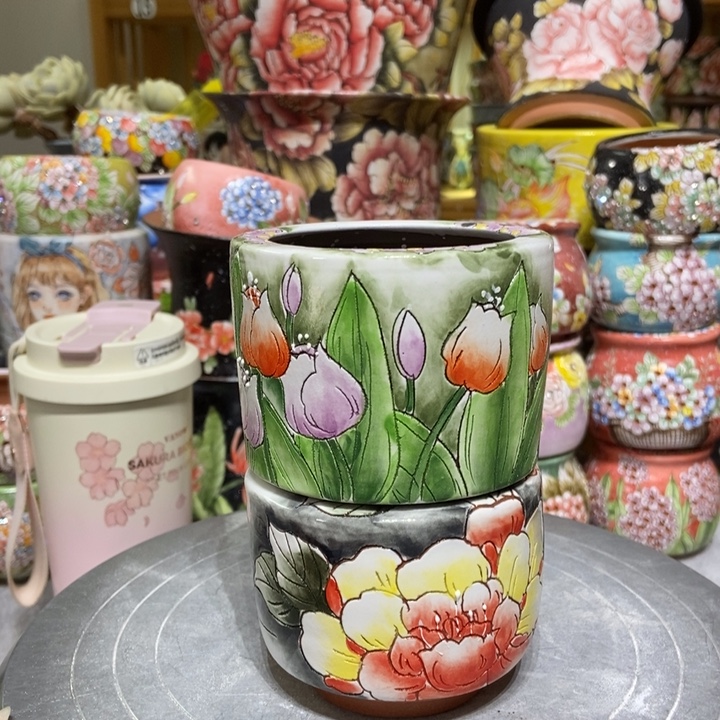 景德镇艺术手绘作品