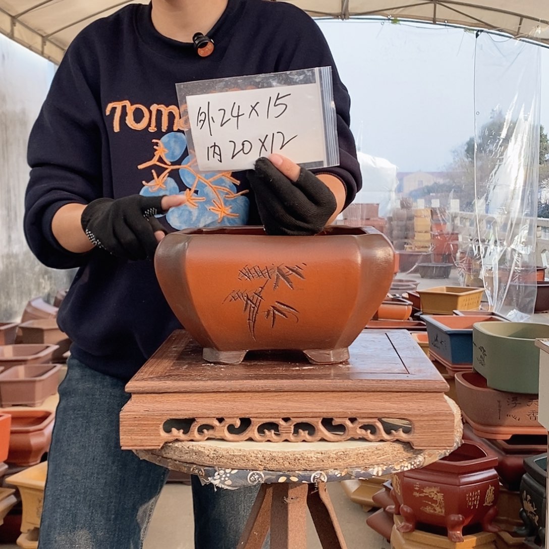 花盆紫砂紫砂花盆