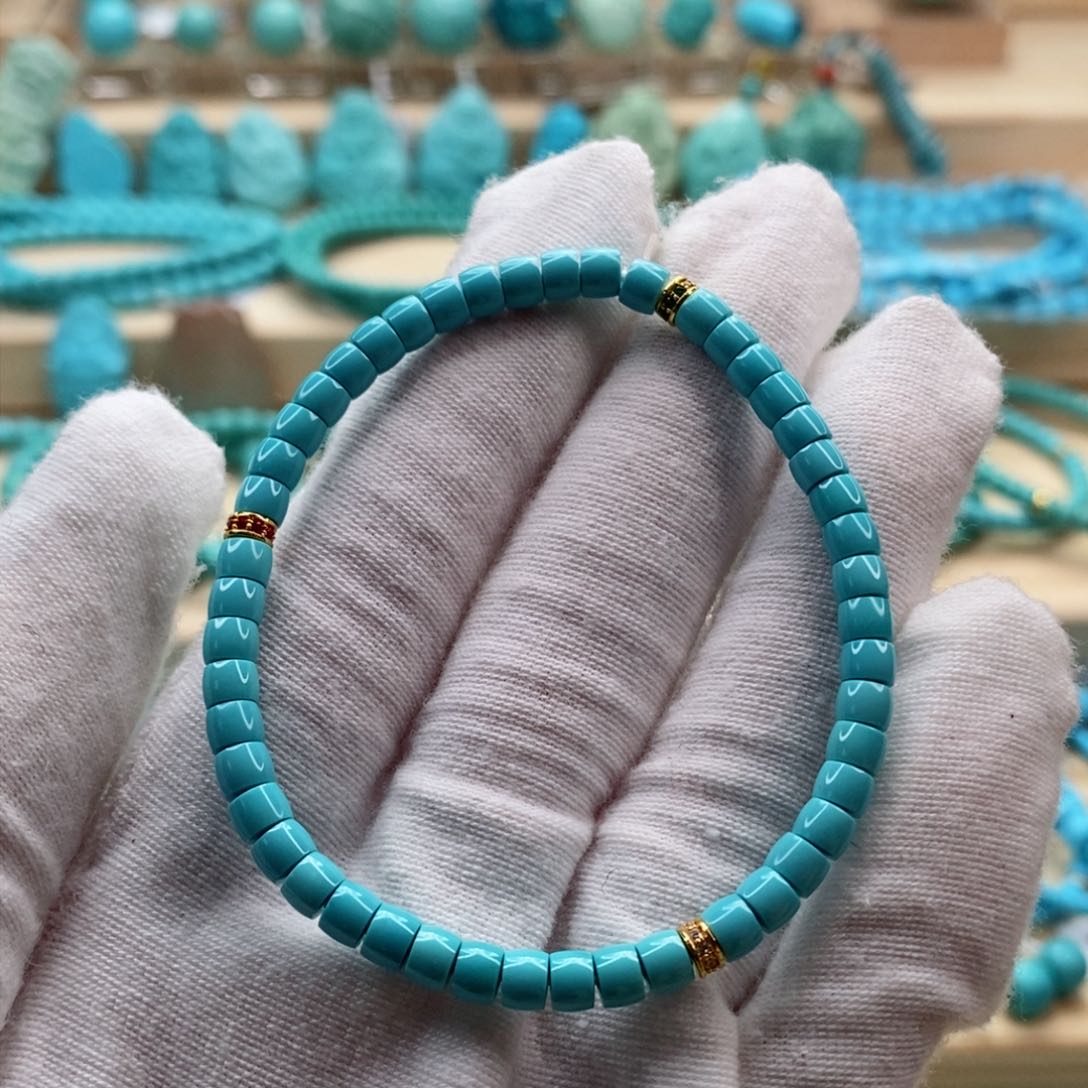 绿松石珠宝奇石未镶嵌