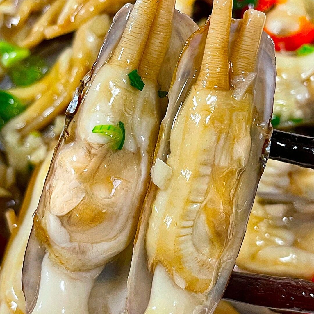 【长春同城小时达配送】套餐大蛏子2斤+大花蚬子2斤共4斤【鲜活产品有点水分正常介意勿拍】