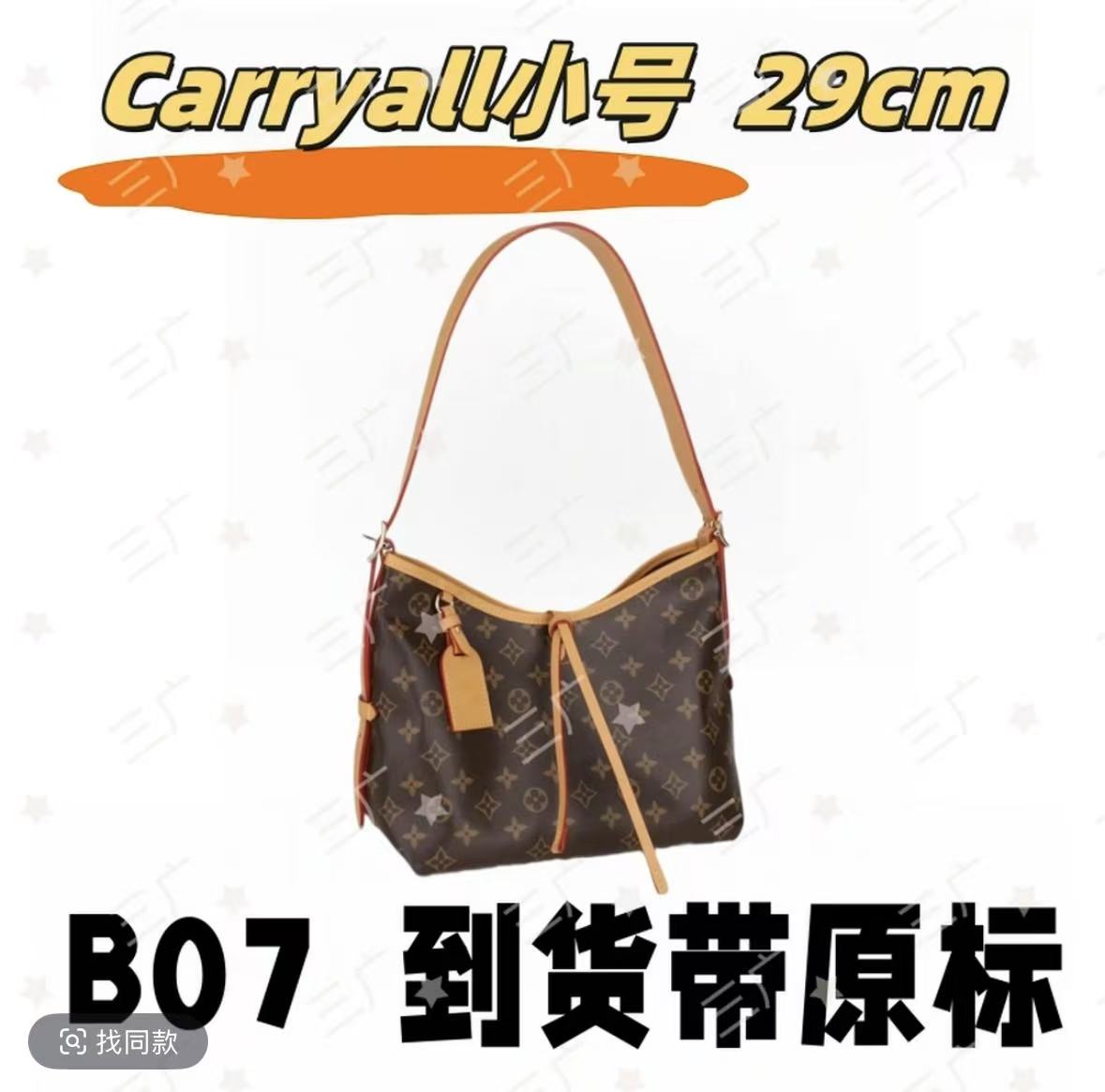 B07 carry29cm小号【轻奢高仿国货】【有礼盒】【无需DIY】斜挎包