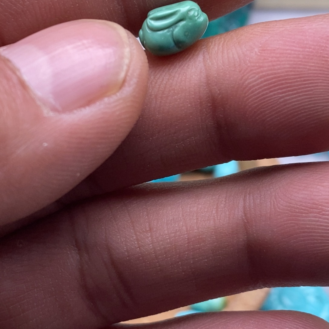 绿松石未镶嵌珠宝半成品