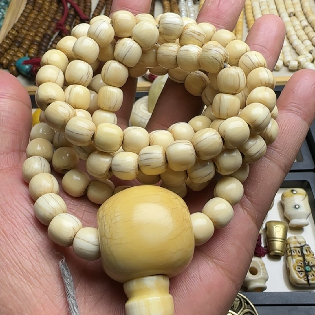 【闪购商品】橄榄核手串/手链老短毛108尺寸1.0