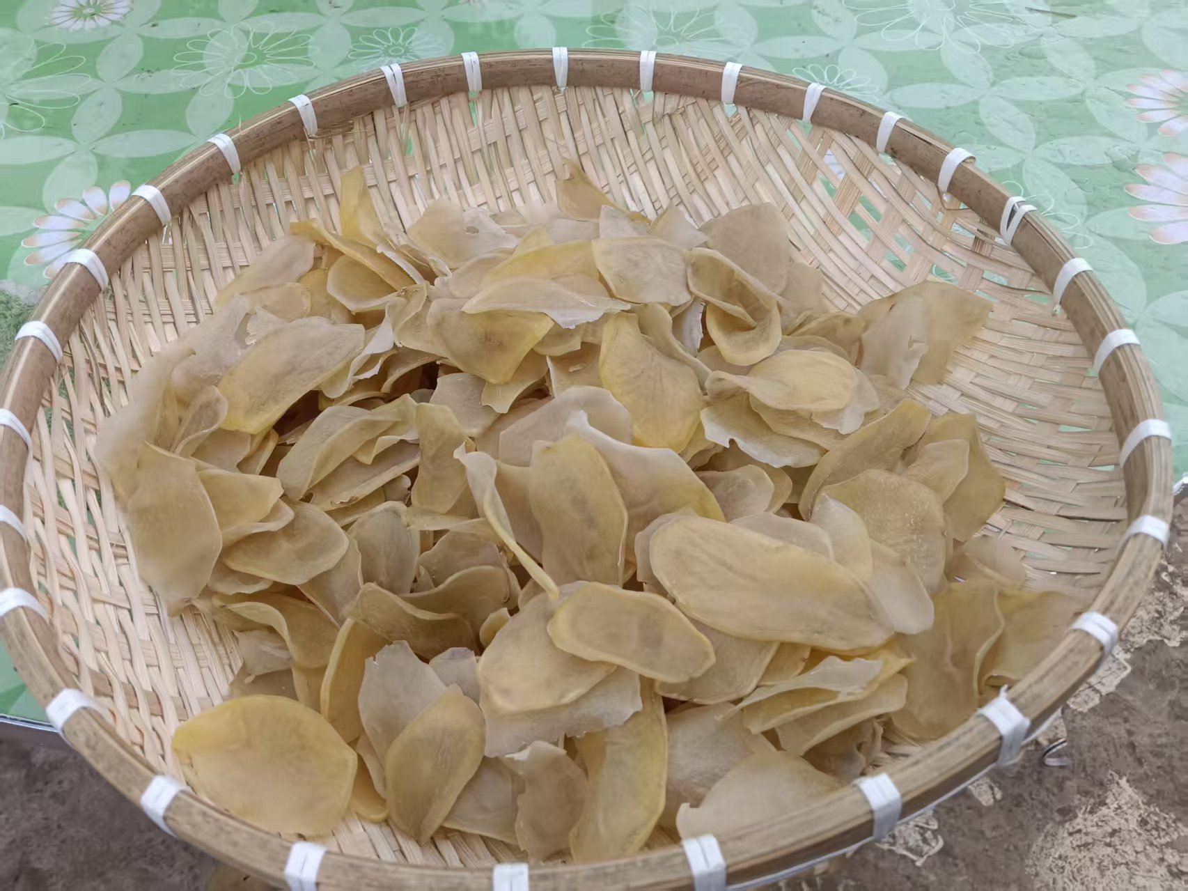 （干部助农代购)  本地老品种黄心洋芋片，土豆片干货