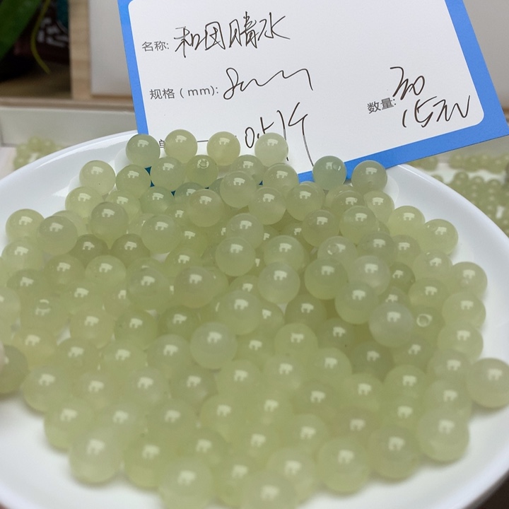 玛瑙/玉髓颈饰未镶嵌和田晴水8mm30颗