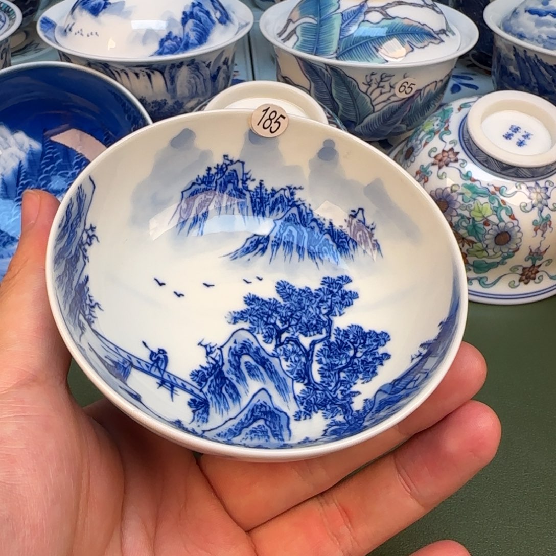 彦祖纯手工手绘茶具185