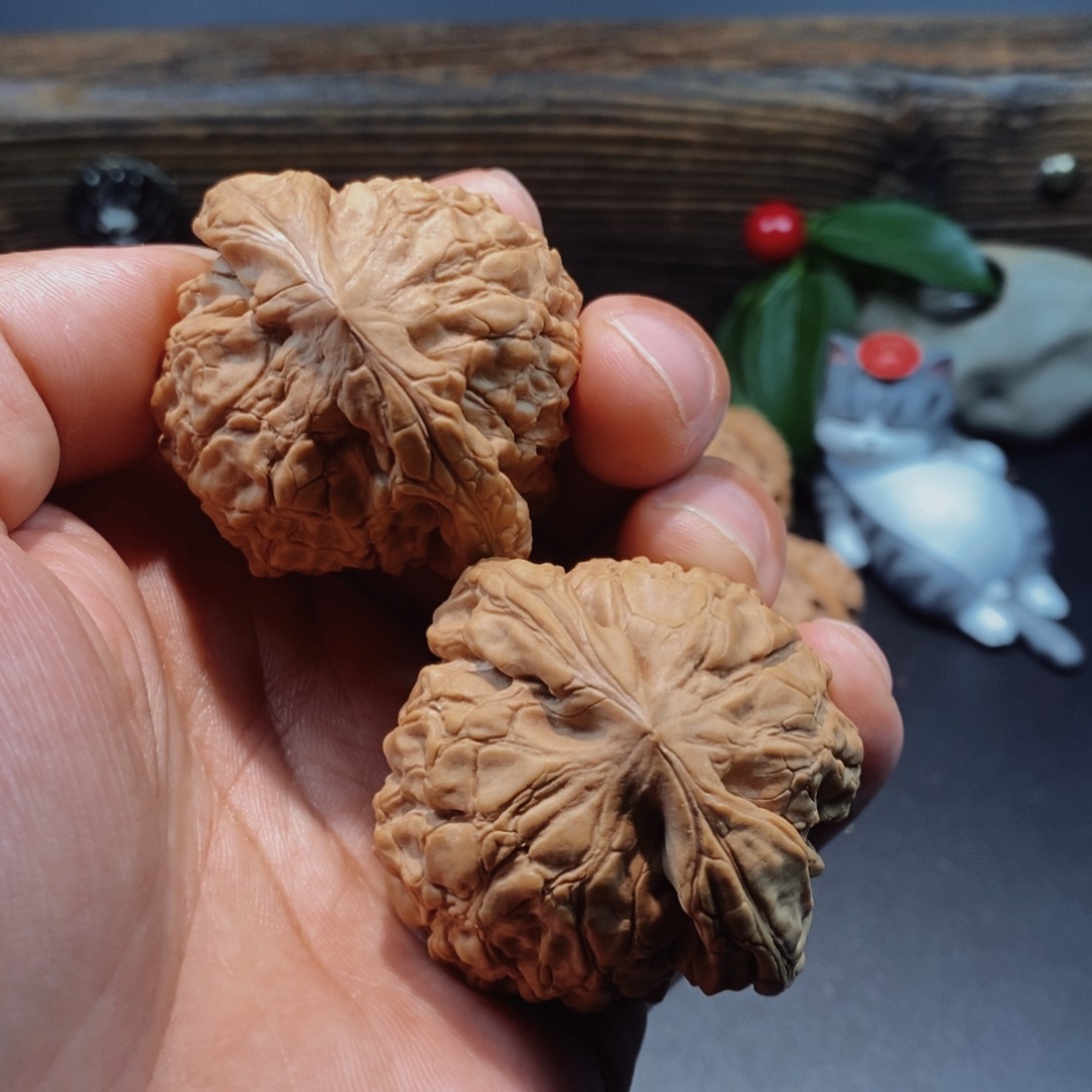 文玩核桃把件龙鼎A255