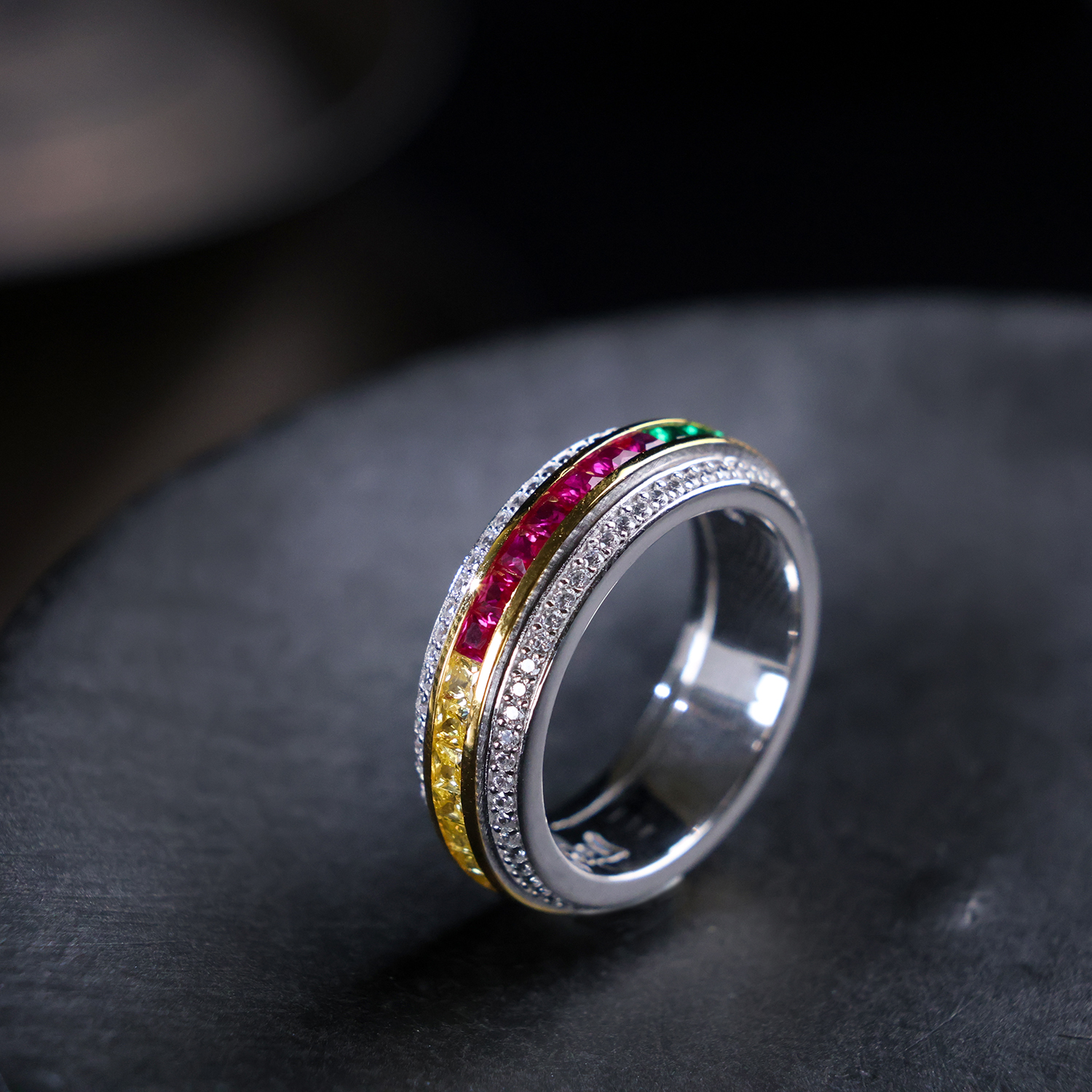 925银戒指 【思嘉】瑞聚五路 · 五路财神轻奢戒指 | GQ0059