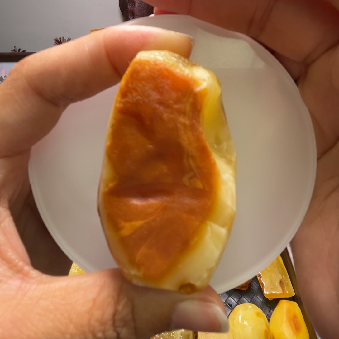 定制琥珀未镶嵌琥珀蜜蜡原石定制