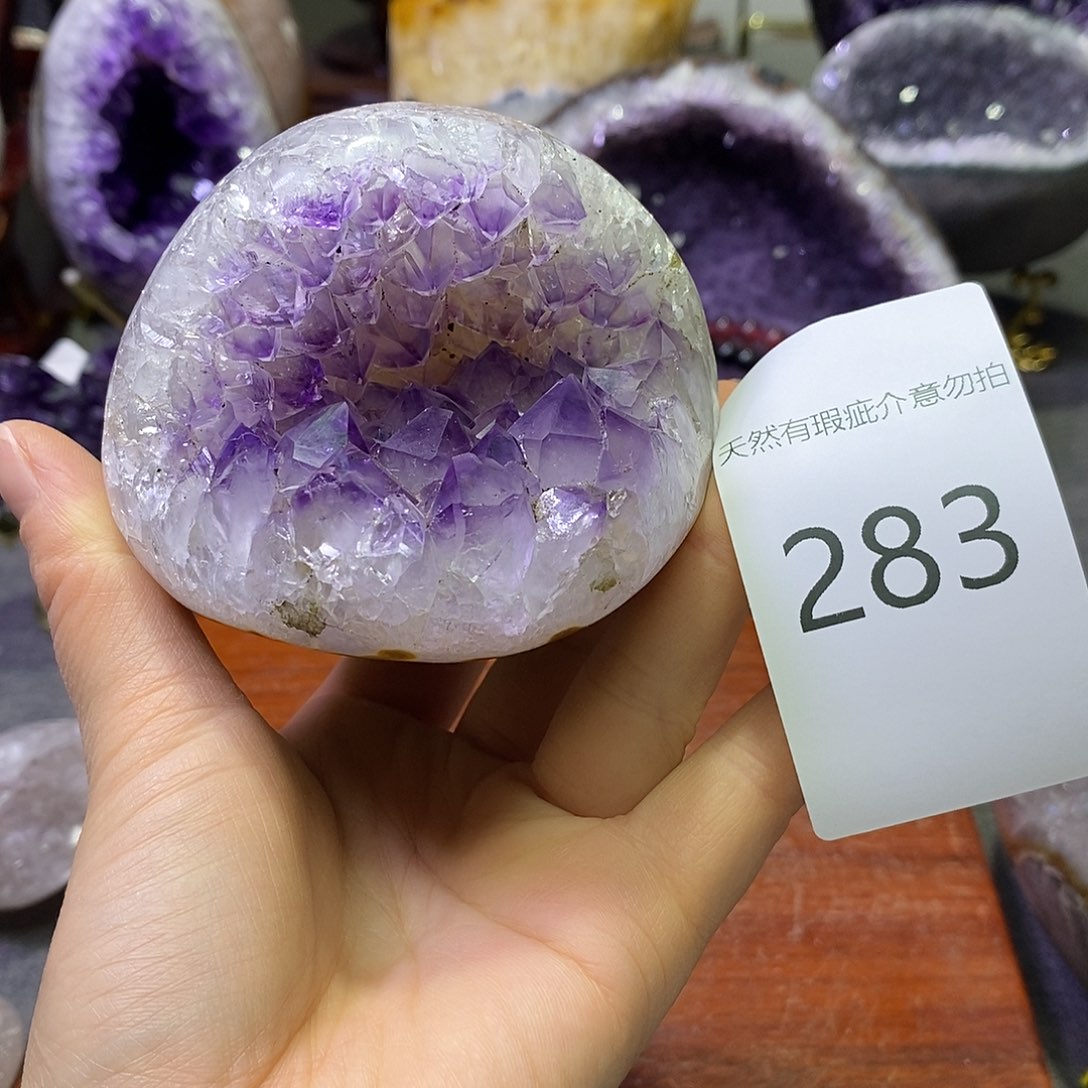 未镶嵌珠宝半成品紫晶