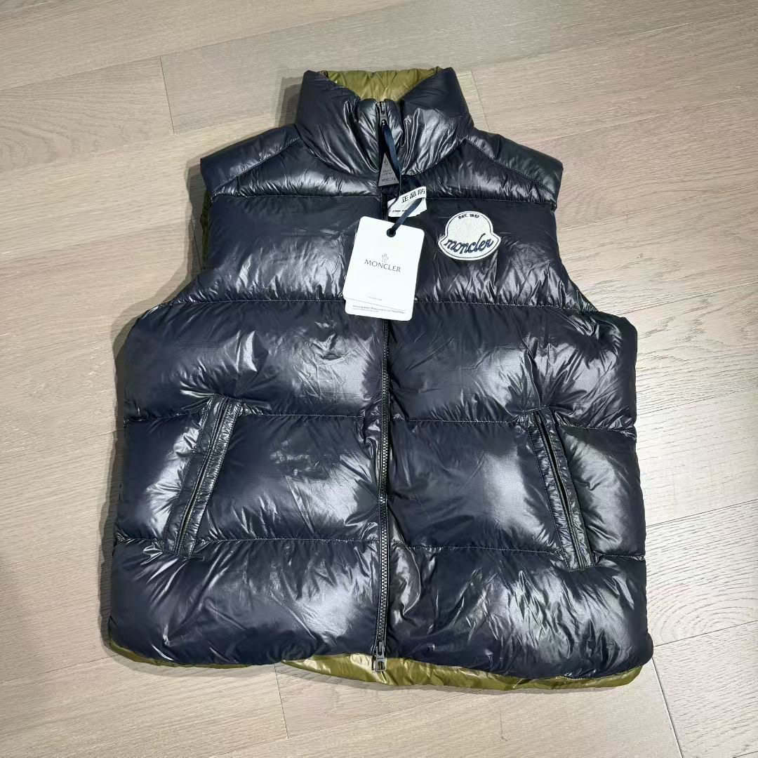 未使用 MONCLER 25新款 盟可睐Lipsi 黑色羽绒背心马甲